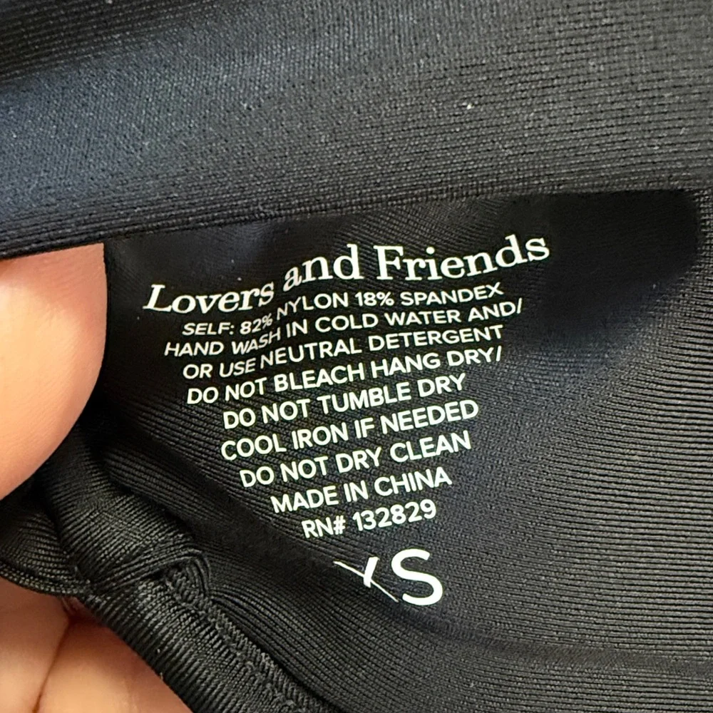 NWT Lovers and Friends "The Feels" bikini top XS - Picture 5 of 6